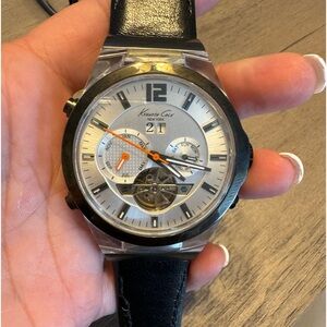 Kenneth Cole Automatic Black and Silver Men's Watch